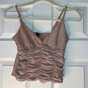 Glitter Light Pink New Years top
